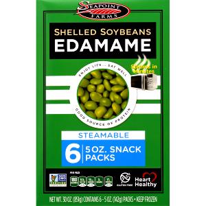 2 1/2 Oz Edamame, Snack Packs, Shelled