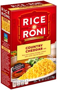 2 1/2 Oz Rice Mix, Country Cheddar