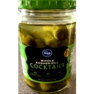 2 1/2 pickles (28 g) Whole Kosher Dill Cocktails