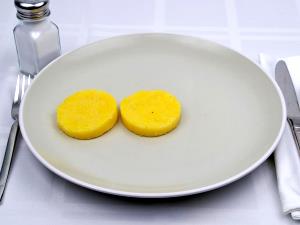 2 1/2" slices (100 g) Polenta