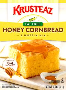2 1/2 x 2" piece (34 g) Fat Free Honey Cornbread