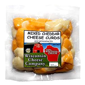 2 2" curds (28 g) Wisconsin Cheddar Cheese Curds