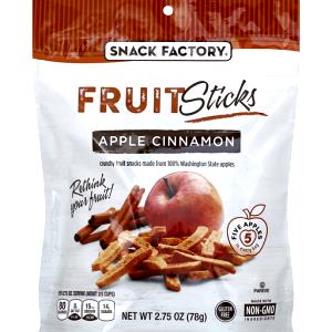 2/3 cup (0.75 oz) Fruit Sticks - Apple Cinnamon