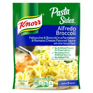2/3 cup (1 cup prepared) (63 g) Pasta Sides - Alfredo Broccoli
