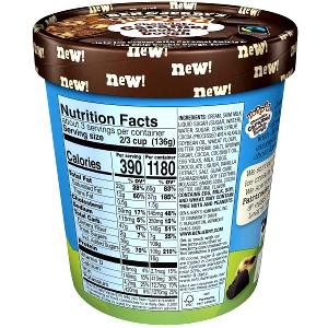 2/3 cup (109 g) Semi-Sweet Chocolate Chip Ice Cream