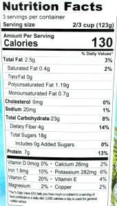 2/3 cup (123 g) Cacao Superfood Ice Treat