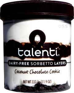 2/3 cup (123 g) Coconut Chocolate Cookie Sorbetto