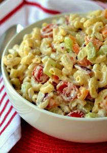 2/3 cup (134 g) Creamy Macaroni Salad