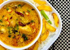 2/3 cup (140 g) Chicken Coconut Curry with Mango