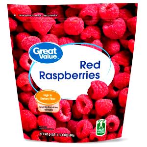 2/3 cup (140 g) Frozen Red Raspberries