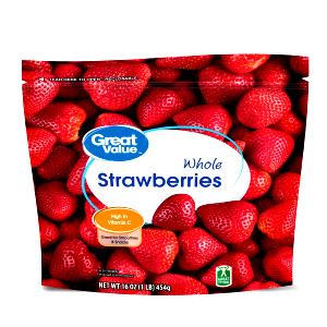 2/3 cup (140 g) Frozen Whole Strawberries