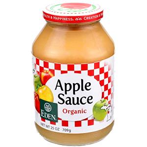 2/3 cup (140 g) Natural Applesauce