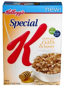 2/3 cup (29 g) Special K Multi-Grain Oats & Honey Cereal