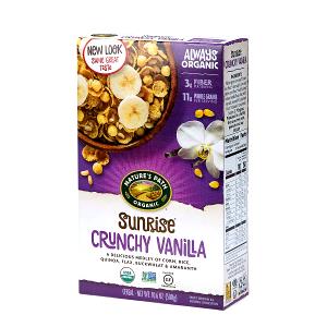 2/3 cup (30 g) Organic Crunchy Vanilla Sunrise