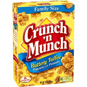 2/3 cup (31 g) Buttery Toffee Popcorn with Peanuts