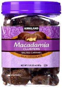 2/3 cup (32 g) Macadamia Nut Caramel Clusters