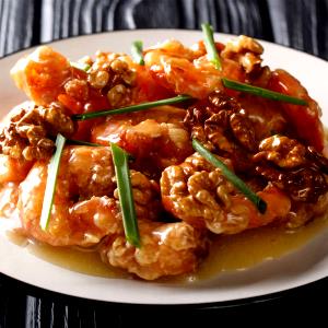 2/3 cup (5 oz) Honey Walnut Shrimp