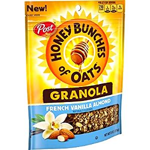 2/3 cup (55 g) French Vanilla Granola Clusters