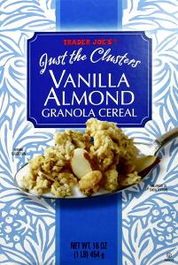2/3 cup (55 g) Just The Clusters Vanilla Almond Granola