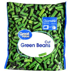 2/3 cup (81 g) In The Bag Steamable Vegetables - Cut Green Beans