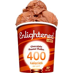 2/3 cup (85 g) Chocolate Peanut Butter Ice Cream