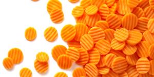 2/3 cup (85 g) Crinkle Sliced Carrots