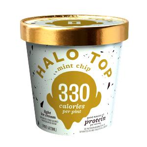 2/3 cup (85 g) Mint Chip Light Ice Cream