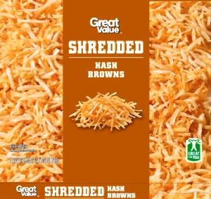 2/3 cup (85 g) Shredded Hash Browns