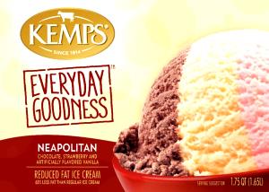 2/3 cup (87 g) Deluxe Ice Cream Neapolitan