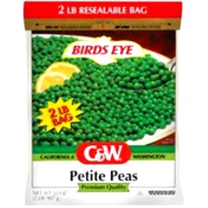 2/3 cup (87 g) Early Harvest Petite Peas