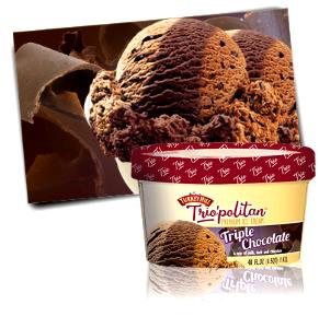 2/3 cup (88 g) Chocolate Ice Cream