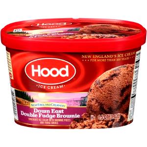 2/3 cup (88 g) Down East Double Chocolate Brownie Ice Cream