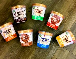 2/3 cup (88 g) Scandal-Less Sea Salt Caramel Light Ice Cream