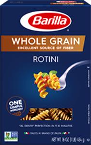 2/3 cup dry (56 g) 100% Whole Grain Rotini