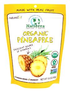 2/3 cup Freeze Dried Pineapple