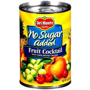 2/3 cup Fruit Cocktail in Water (No Sugar Added)
