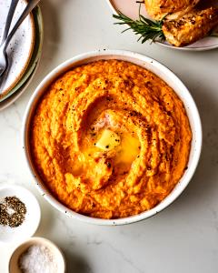 2/3 cup Mashed Sweet Potatoes