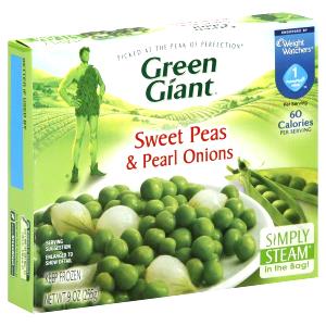 2/3 Cup Peas & Pearl Onions, Frozen