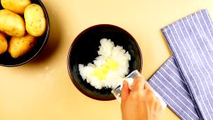 2/3 cup prepared Instant Mashed Potatoes