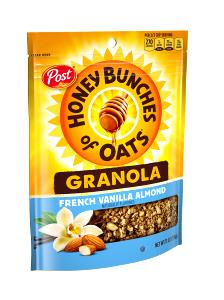 2/3 cups (63 g) Honey Bunches of Oats Granola French Vanilla Almond