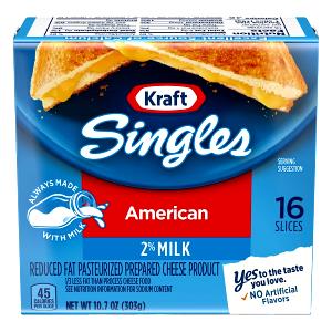 2/3 Oz Processed Cheese, American, Slice