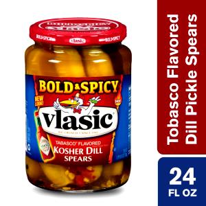 2/3 spear (1 oz) Bold & Spicy Tabasco Kosher Dill Spears