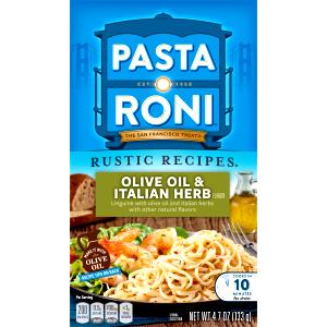 2/5 Package Olive Oil & Italian Herb Pasta Roni, As Prepared