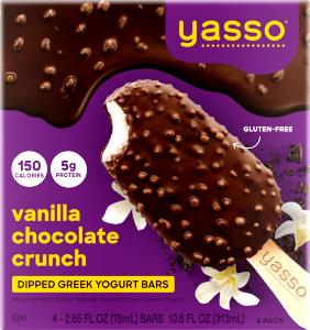 2 bars (114 g) Vanilla Chocolate Crunch Dipped Greek Yogurt Bar