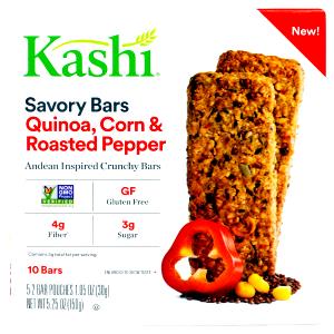 2 bars (30 g) Quinoa, Corn & Roasted Pepper Andean Inspired Crunchy Bars