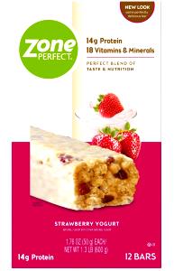 2 bars (36 g) Strawberry Yogurt Bars