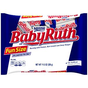 2 bars (37 g) Baby Ruth (Fun Size)
