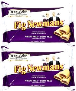 2 bars (38 g) Organics Fig Newmans Fruit Filled Cookies