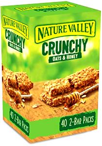 2 bars (40 g) Crunchy Granola & Seed Bars - Honey Oat Flax