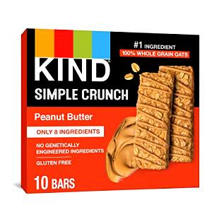 2 bars (40 g) Simple Crunch Peanut Butter